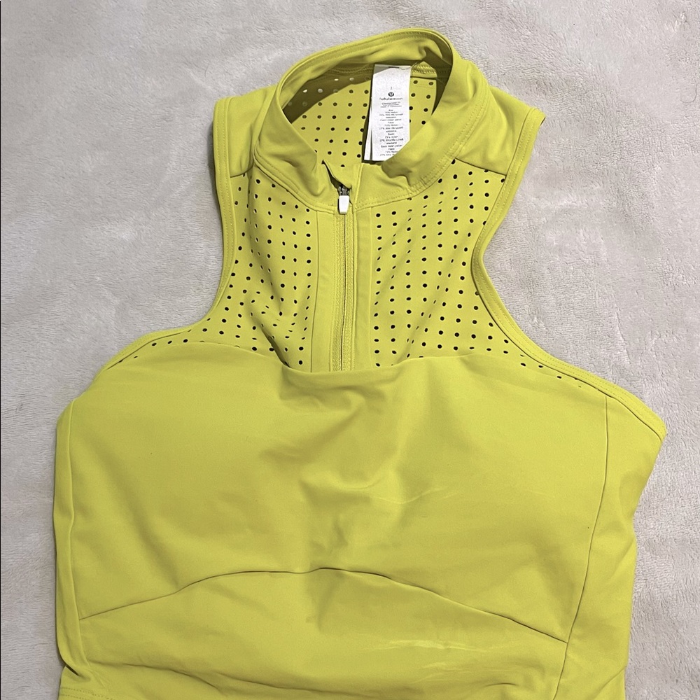 Lululemon Half Zip Sports Bra